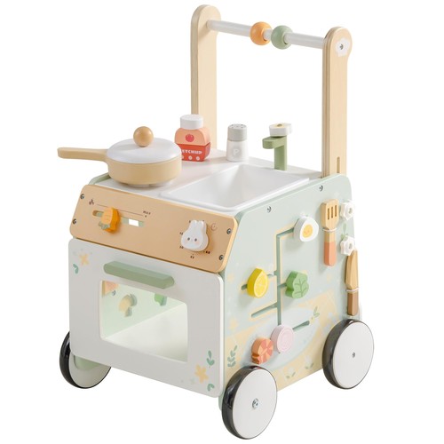 Wooden baby walker - walker, with