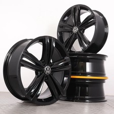 Alloy rims 18-inch VW Tiguan 2 & Allspace original rims Sebring black 7x18ET43