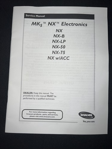 Invacare mk5 power - nx,