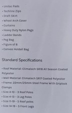 Camptech Cayman Full Awning Size 16 Self Assembly