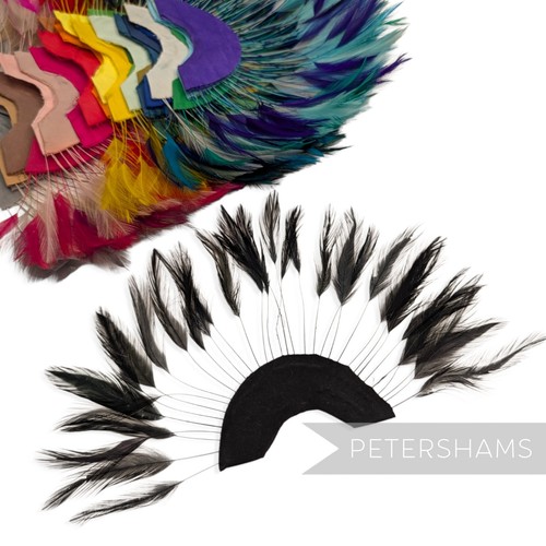 Stripped hackle feather fan - hackle,