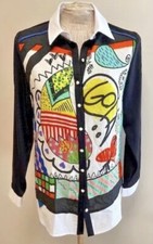 PAUSE CAFÉ Blouse Size 38”