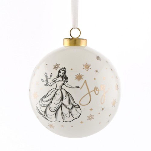 Disney belle christmas bauble - belle,