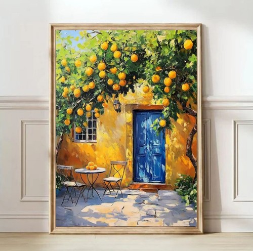 Lemon tree terrace summer - lemon,