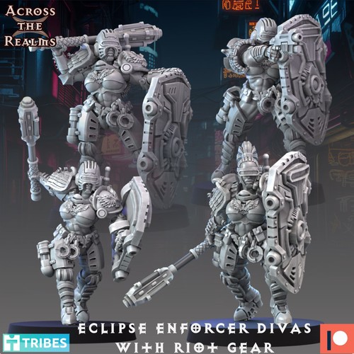 Riot divas shield and - shield, mace
