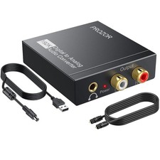 PROZOR DAC Converter 192kHz Digital to Analog Converter 2.0CH (DAC01s)
