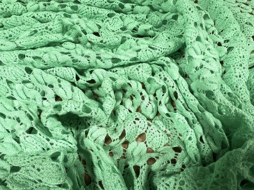 Crochet lace dress fabric per - crochet,