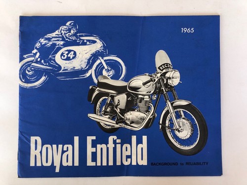 Royal enfield brochure 1965 - enfield,