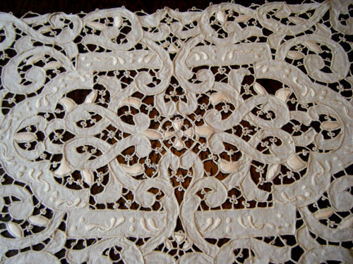 19c antique point venise - 19c,
