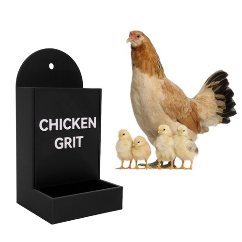 Chicken grit feeder corner - chicken,