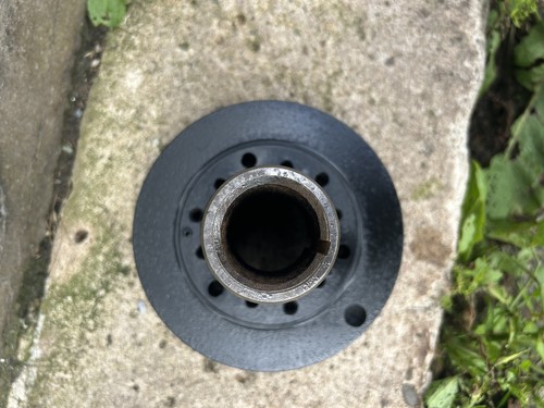 Rover crankshaft pulley - rover, v8