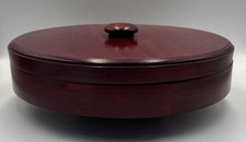 Vintage Wooden Lazy Susan with