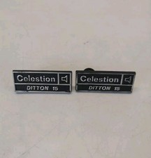 2x CELESTION DITTON 15  Badges