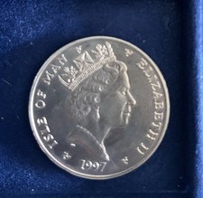 1997 Isle of Man £5 coin