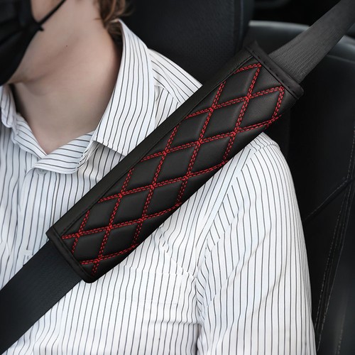 Black leather car - pu,