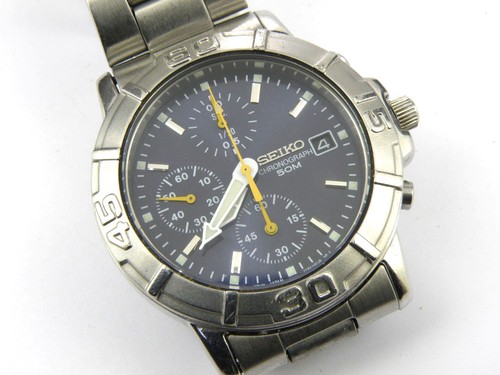 Mens seiko 7t92 - seiko, sports