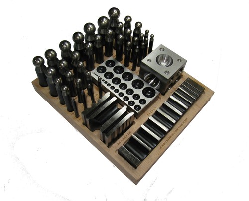 Dapping doming punch block set - punch,