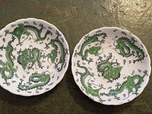 Pair vintage plant - vintage, tuscan