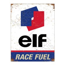 Metal Tin Sign Plaque ELF Race