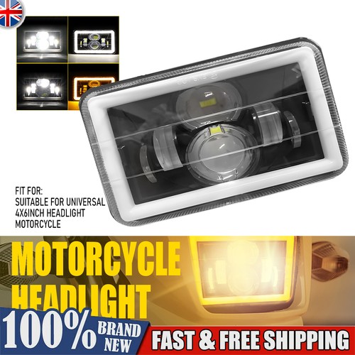 4x6 motorcycle square - square, led