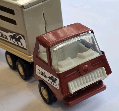 Vintage tonka brown horse - vintage,