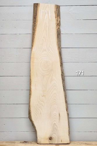 Kiln dried live edge ash - live,