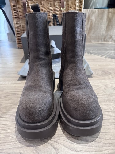 Rick owens bogun suede - owens, ankle
