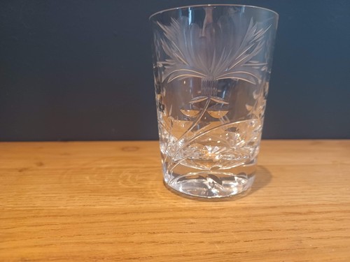 Royal brierley glass - glass, fuchsia