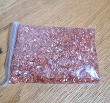Pack of Rose Gold Acrylic Gems – Decorative Table Scatter Crystals