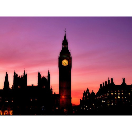 Big ben clock - ben, large