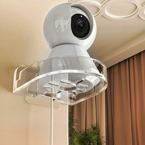 1pc cctv camera - wall, mount