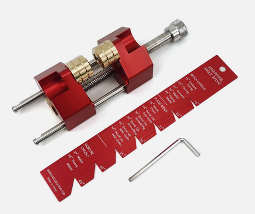 Honing guide sharpening - honing,