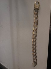 9ct solid gold mens cuban