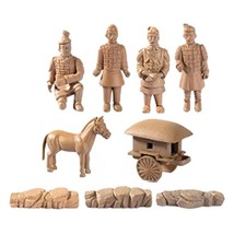 Army Figurines Terracotta Outdoor Miniature Statue Unique Warriors Ancient