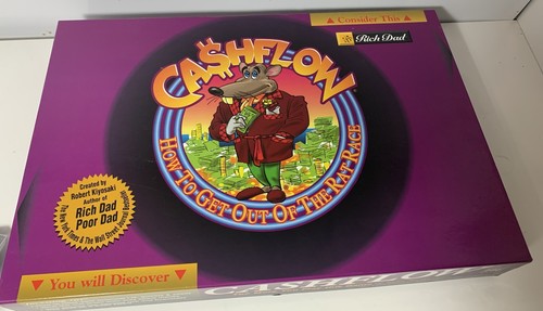 Cashflow board game rich dad - board,