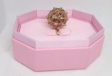 Swarovski Curiosa GOLD Cocktail Ring Size 50 (New) 