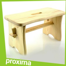 Small Wooden Stool Bench Chair Furniture for Adult Kids Vintage Country Style