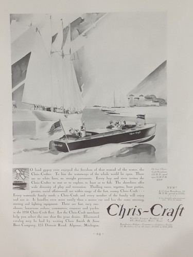 1930 chris craft - chris-craft, motorboat
