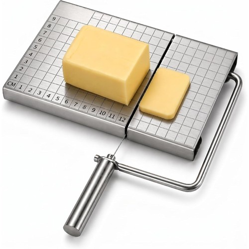 Cheese slicer board with wire - slicer,