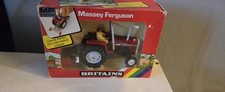 Britains Farm Massey Ferguson MF 595 Tractor with Yard Scraper Rare 9514 Boxed!