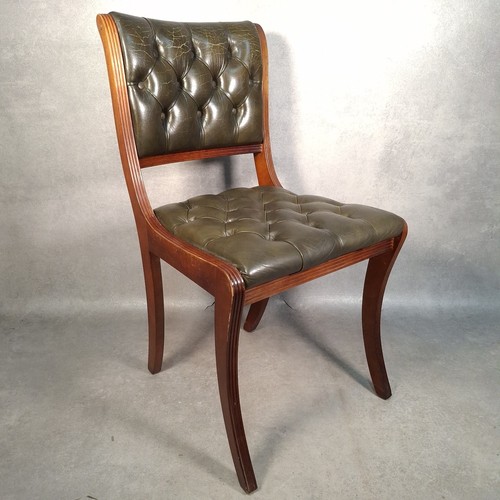 Leather desk chair - desk,