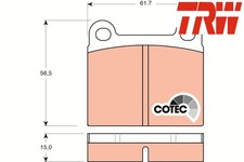 FRONT / REAR BRAKE PAD SET