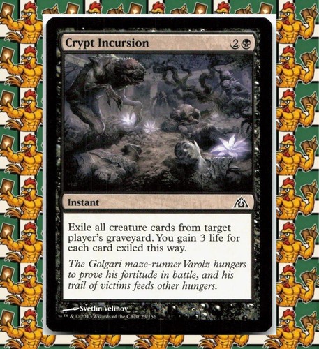 Crypt incursion mtg - crypt,