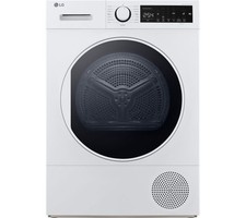 TieDex UK LG FDV208W 8 kg Heat Pump Tumble Dryer - White