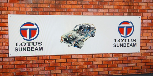 Talbot lotus sunbeam banner - lotus,