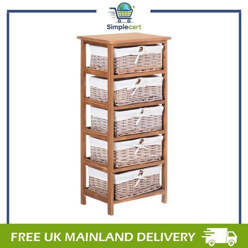 Drawer wicker basket storage - drawer,