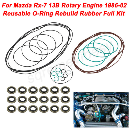 Rubber ring reusable rebuild - rubber, o-ring