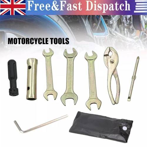 Motorcycle tool kit - 7x, repair
