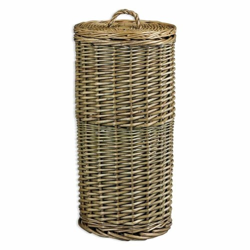 Antique wash round wicker - wash,