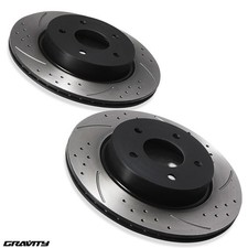 VENTED REAR BRAKE DISCS 292mm FOR NISSAN SKYLINE V35 2003-2007